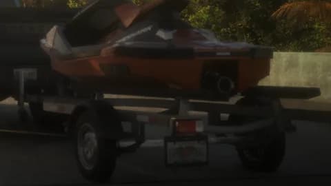 Jet ski trailer